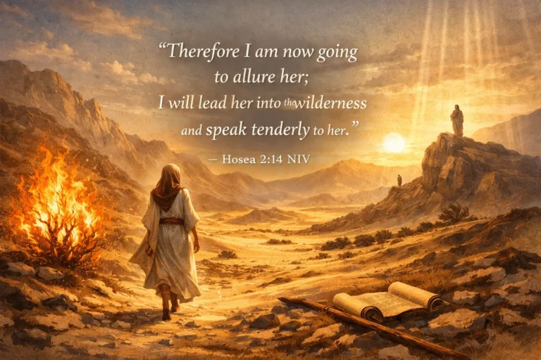 The Wilderness Motif in Scripture Encountering God in the Desert